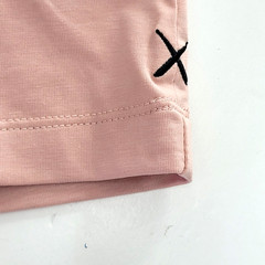 Cuts T-Shirt Pyca Pro Lightweight Jersey Knit Pink Straight Hem Men Large
