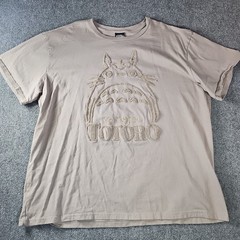 My Neighbor Totoro XXXL 3XL Big Graphic Dual Side Shirt Studio Ghibli MINT