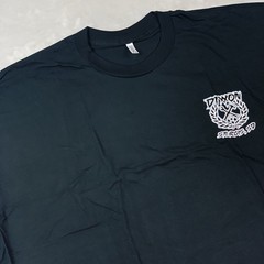 Dixxon Flannel Co Gray Sketchy Crest Sturgis T Shirt Mens 3XL Black Short Sleeve