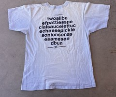 Vintage McDonald’s Shirt Large 60s 70s Big Mac Jingle Promo Song Mcds Burger