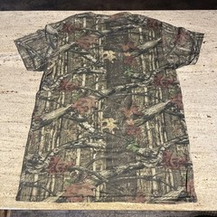 Mossy Oak Camo T-Shirt Mens Medium & Black T-Shirt Cotton/Polyester Moisture Wck