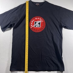 Vintage 90s Karl Kani Endurance Men’s Rap 2Pac 3D-Logo Heavyweight T Shirt (2XL)