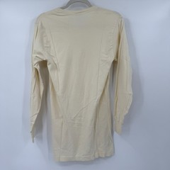 VTG Universal Thermal Shirt XL Cream Long Sleeve Heavyweight 100% Cotton USA