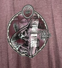 NWT Men’s Brad Paisley Moon Shine Spirit Viva La Tequila T-shirt Burgundy Medium