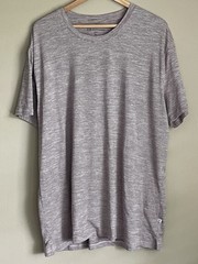 7Diamonds Core Crew Neck Tee XL Adult Heather Light Pink Stripe
