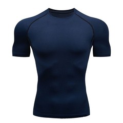 Men’s Easy Care Tight Top Polyester Round Neck for All Season Activities