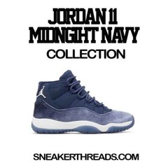 Shirt To Match Jordan 11 Midnght navy – Win 23 Sneaker Tees