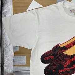 VTG 80s Wizard of Oz 20.5” x 29” Ruby Slippers / Stanley DeSantis T Shirt