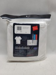 Hanes Men’s M Tagless Cotton T-Shirts Comfortsoft Cool Comfort 4 Pack New