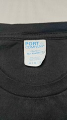 Port & Company Fan Favorite Def Leppard Graphic Logo Unisex M Black Tee