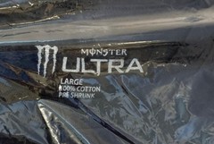 New Monster Energy Punk Punch Shirt Large Black Graphic 100% Pre-shrunk Cotton