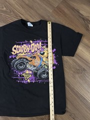 2020 Scooby-Doo! Monster Jam Tshirt Delta Pro Weight Black Size Medium Rare