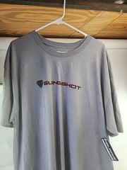Polaris Slingshot Mens Gray / Orange Solid Graphic T-Shirt Size 2 XL