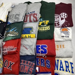 Wholesale Lot of 20 Men’s Sports Tee Shirts (Size Breakdown in Desc)