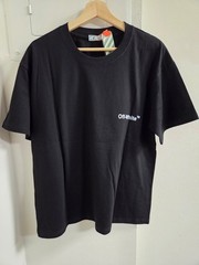 Off Wht Mens Collection Milan Italy Black T-Shirt Regular Fit S/M/L/XL T63