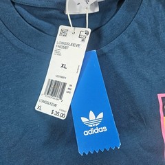 BNWT Adidas Originals Longsleeve Mountains T Shirt, Mens XL