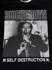 $uicideboy$ G59 Self Destruction Political Suicide Long Sleeve Graphic Shirt XXL