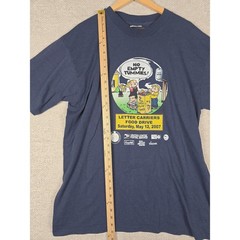 VTG 2007 USPS Letter Carriers Food Drive T Shirt XL Family Circus Made in USA