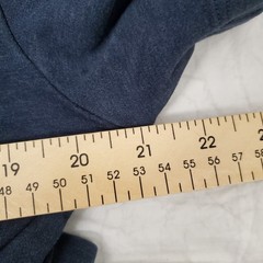 Banana Republic Shirt Mens L Blue Luxury Touch T-Shirt Tee Preppy Casual Crew