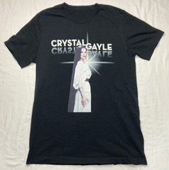 Crystal Gayle Reprint Black Unisex Tee Cotton Shirt ZA646