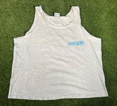 Vintage 1990 Body Glove Surf Beach Surfing Tank Top Puff Print Shirt Men’s White