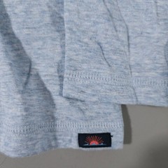 Faherty Henley Mens Large Blue Cloud Cotton Pima Modal Long Sleeve Raglan Shirt