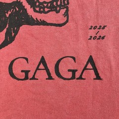 NWT Lady Gaga Shirt Mens Large Red Graphic Print Mayhem Ball Tour Merch Official