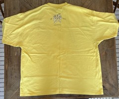 VTG 90s Beastie Boys HELLO NASTY In The Round Tour T-Shirt Yellow XL Wide Nice!
