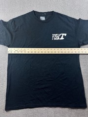 Pusha T T-Shirt Men L Black Its Almost Dry Tour Double-Sided Hip Hop Music Urban