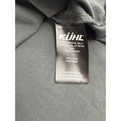 Kuhl Pocket T-Shirt Mens Large Gray Wildfibre Organic Cotton Graphic 7470