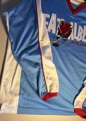 Vintage Platinum FUBU Fat Albert Hockey Jersey Size XXL Streetwear Hip Hop