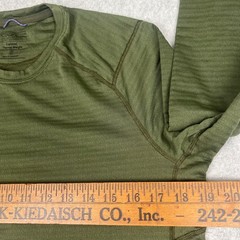 Patagonia Capilene Thermal Weight Shirt Men’s S Green Base Layer Long Sleeve