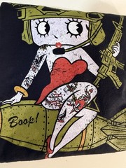 NWOT Born United Private Label Betty Boop Tee – Military USA American Patriotic