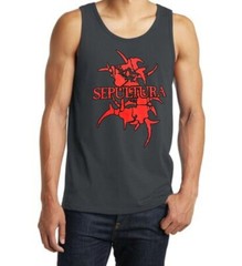 Sepultura Metal Group Men’s Tank Top (Multiple Variations)