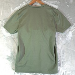 LALABU Dad Shirt Mens Size Large Green Baby Carrier Soothing Kangaroo Pocket