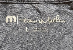 Travis Mathew X Callaway Golf Tshirt Men’s L Heather Blue New With Tag