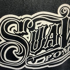 Suavecito Pomade Long Sleeve T Shirt Mens XL Skull Graphic Slick Greaser Black