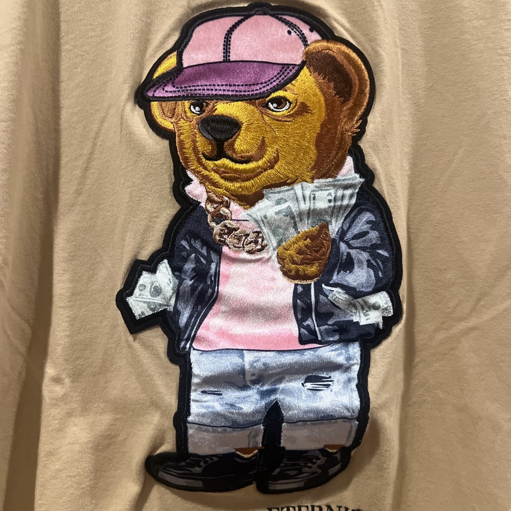 NWOT – Men’s Eternity BC/AD Bright Blue Fatality Bear T-Shirt Size XL
