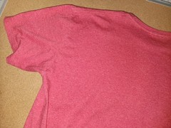 DC Comics THE FLASH Logo Distressed Red T-Shirt Adult X-Large