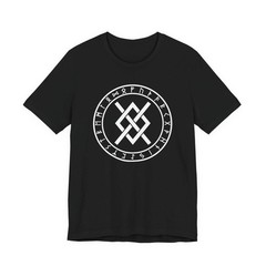 Odin’s Spear Gungnir Norse T-Shirt | Viking Symbol With Rune Circle Tee