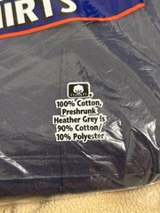 4 Vintage 1995 Fruit Of The Loom Pocket Men’s T-Shirt M 38-40 100% Cotton NEW