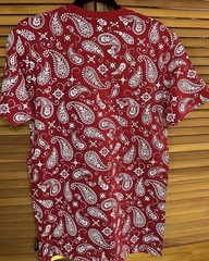 Switch Remarkable Patchwork Bandana T-Shirt Multicolor Streetwear – Size S – NWT
