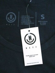 MENS NEFF UNICORN NAVY BLUE TANK TOP T-SHIRT SIZE S