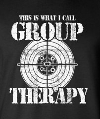 Group Therapy 2nd Amendment Pro-Gun 2-Sided T-Shirt Funny