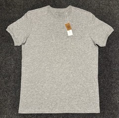 Outerknown Sojourn Pocket Tee Mens Small Grey Organic Pima Cotton T-Shirt NWT