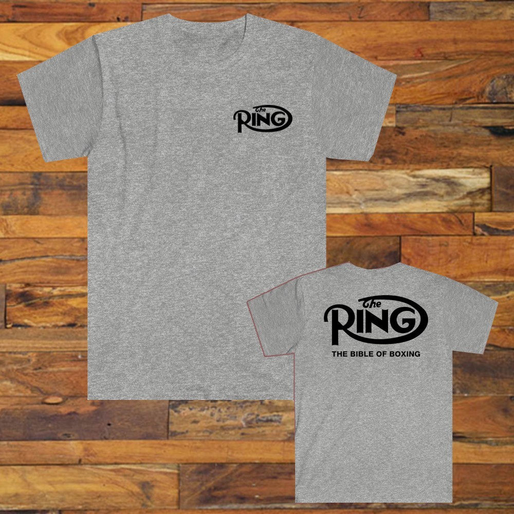 The Ring Magazine Boxing Men’s Gray S-5XL