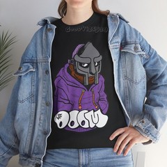 MF Doom Purple Hoodie 90s Hip Hop Rap Vintage Style S-5XL Tee Men Women Unisex