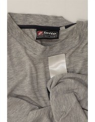 Lotto Mens Vest Top Medium Grey Flecked Cotton DD20