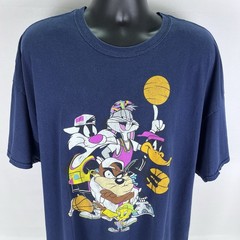 Looney Tunes Size XXXXL 20’s Basketball Squad Bugs Taz Daffy Tweety Graphic Tee