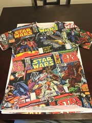 Star Wars Fifth Sun Comic Strip Tshirt Men’s Large Short Sleeve